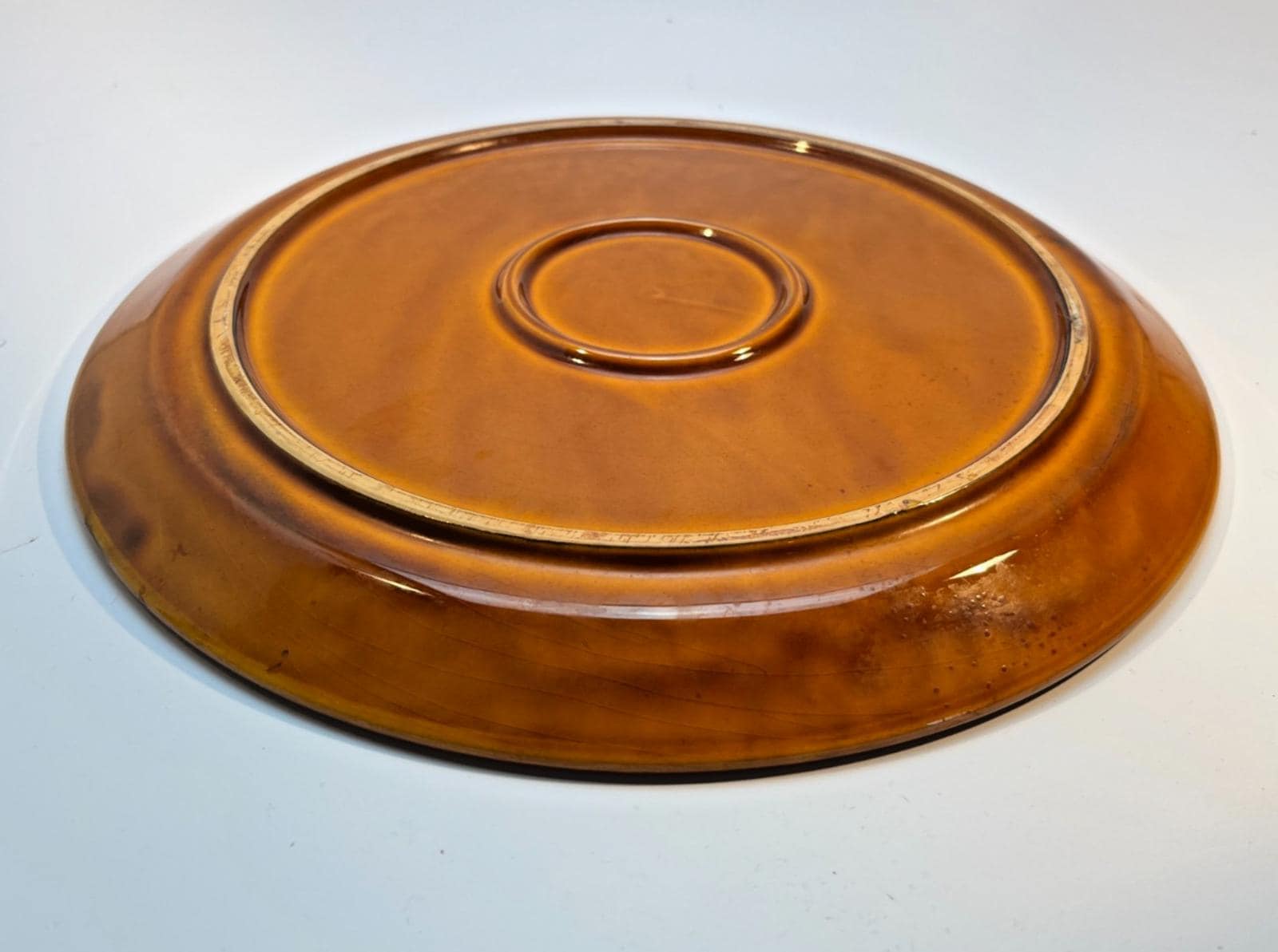 Vintage Steinbach 31cm Pizza Plate Mid Century Modern Made in Portugal