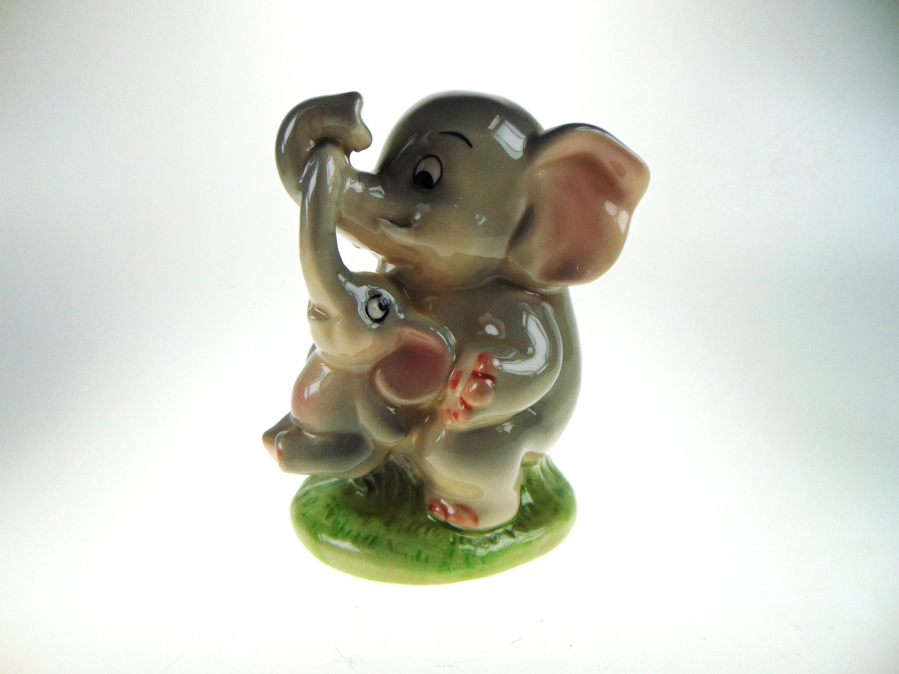 Elephant Moneybox Piggy Bank from St. Michael. 1970s Vintage Children's Moneybox