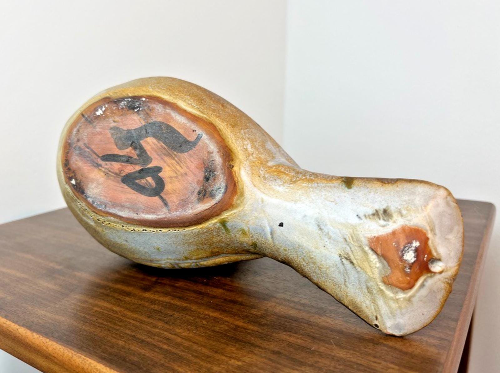 Rare Agnes Escalas Bird Pottery. Mid Century Modern 1970 Zoomorphic Pottery.