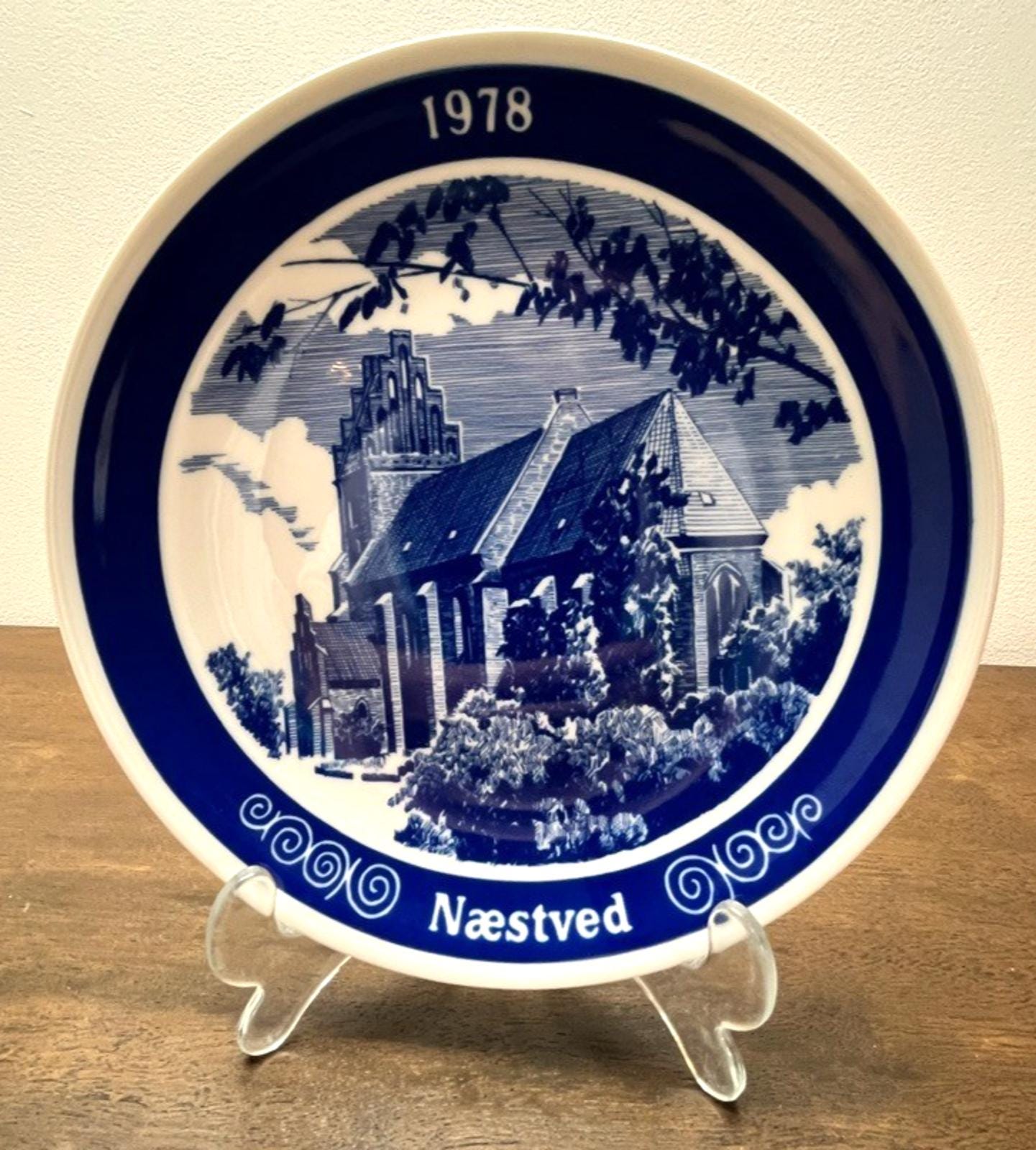 Millhouse Danmark Commemorative Plate 1978 Næstved Skt. Mortens Kirke Bent Borup