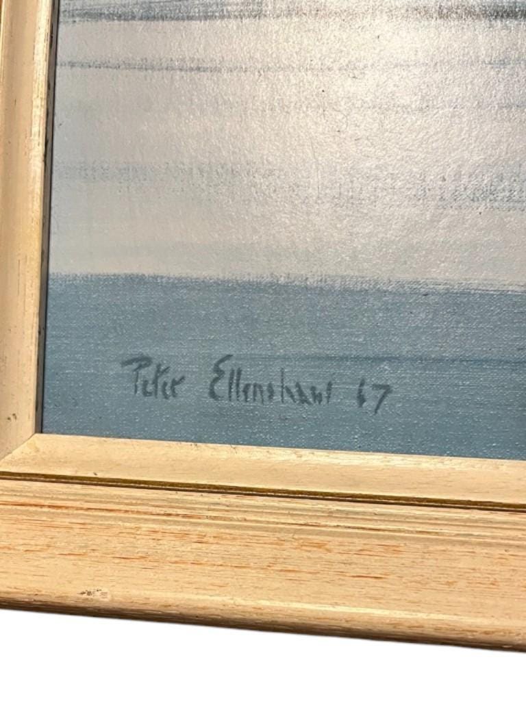 Mid Century Peter Ellenshaw Sunset Sea Framed Print 1967 Boots Wall Art Seascape