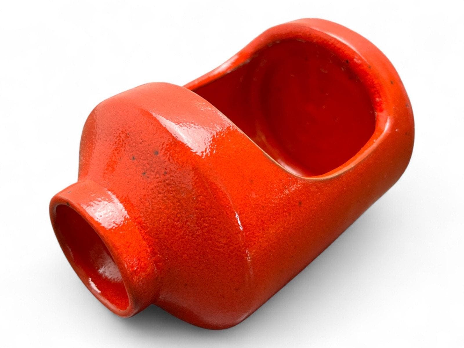 Mid Century Abbednaes Pottery Lantern Tea Light Candle Holder