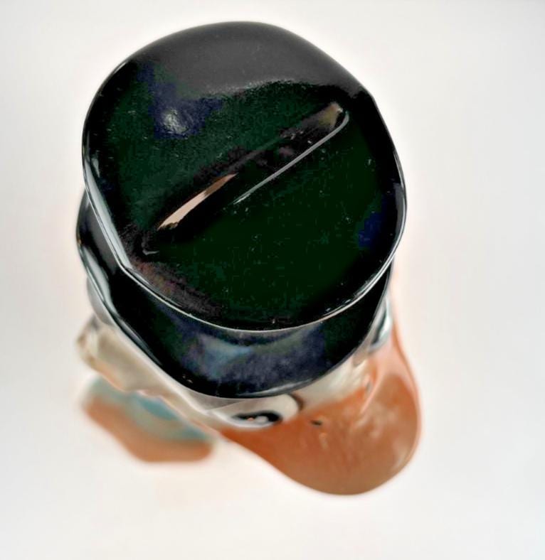 Rare vintage Scrooge McDuck money box Disneyana ceramic Bristow Potteries - Highly collectable