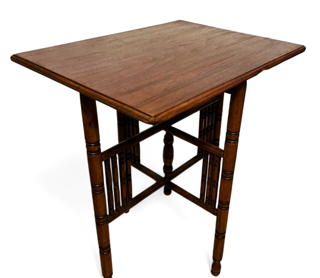 Antique Sutherland Table - Folding Wooden Occasional Table Registered Design