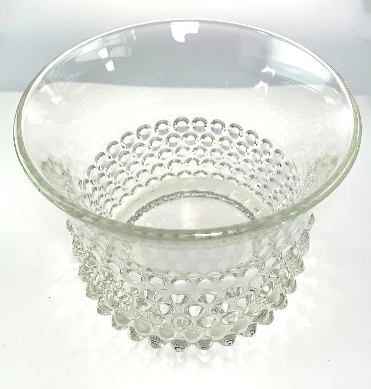 Vintage Nuutajärvi Hobnail Glass Vase by Saara Hopea-Untracht