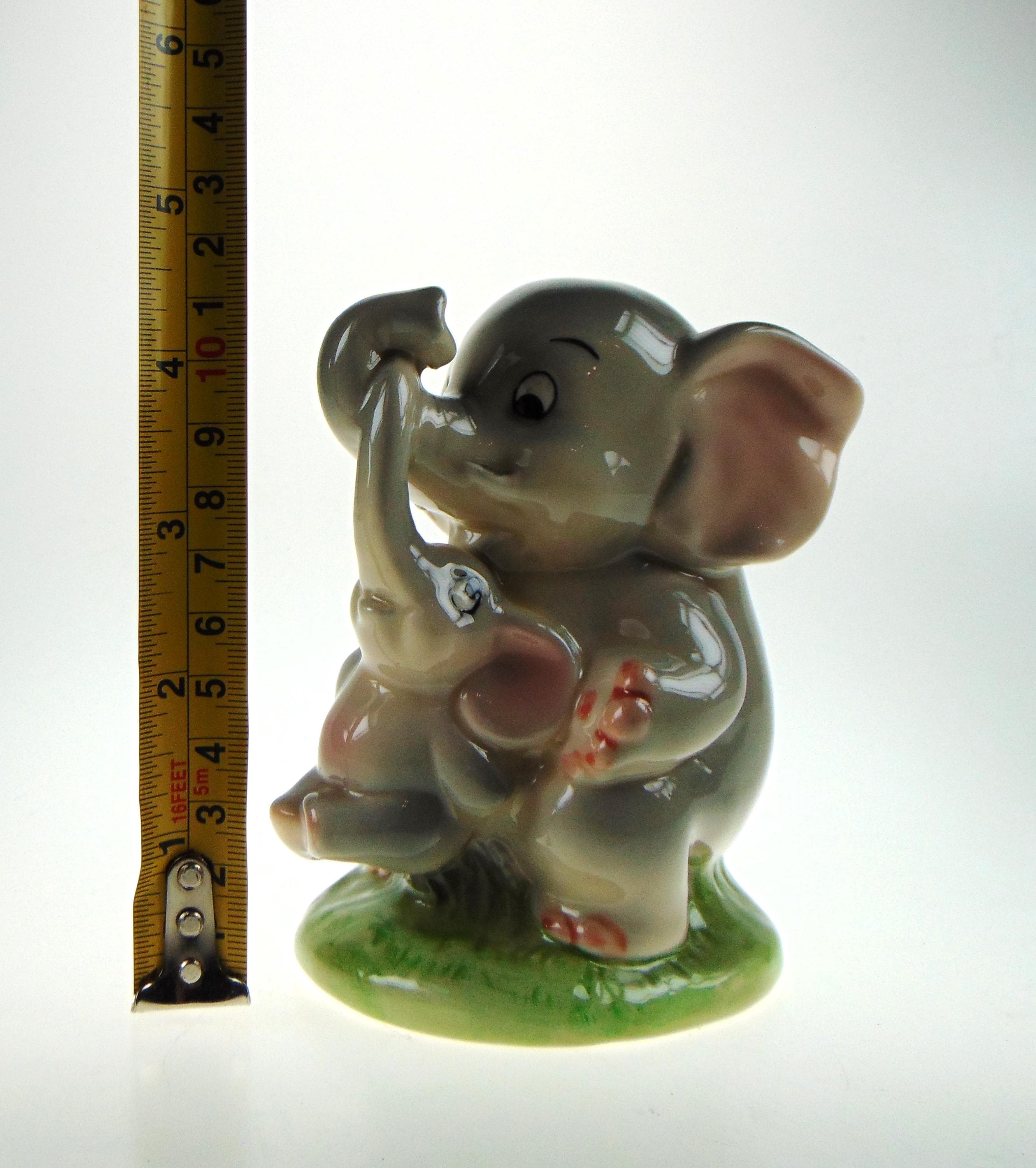 Elephant Moneybox Piggy Bank from St. Michael. 1970s Vintage Children's Moneybox