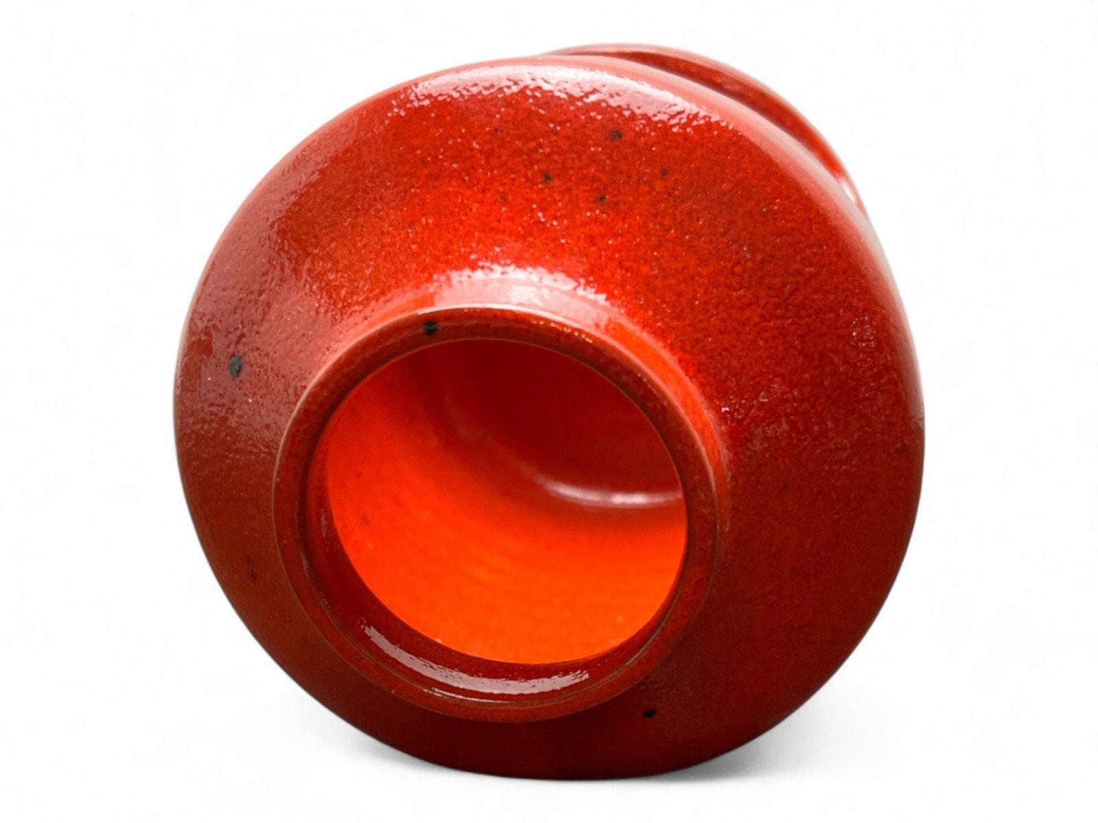 Mid Century Abbednaes Pottery Lantern Tea Light Candle Holder