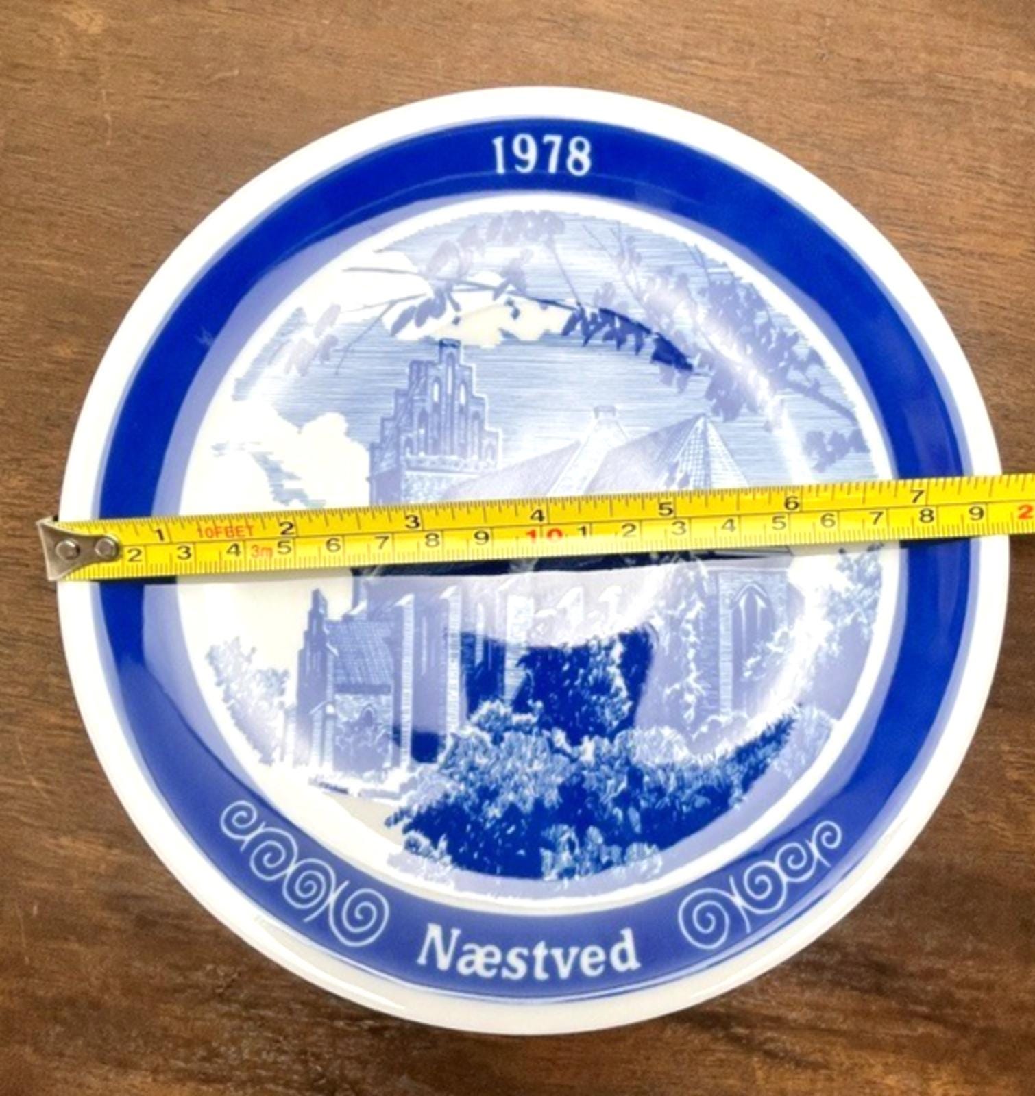 Millhouse Danmark Commemorative Plate 1978 Næstved Skt. Mortens Kirke Bent Borup