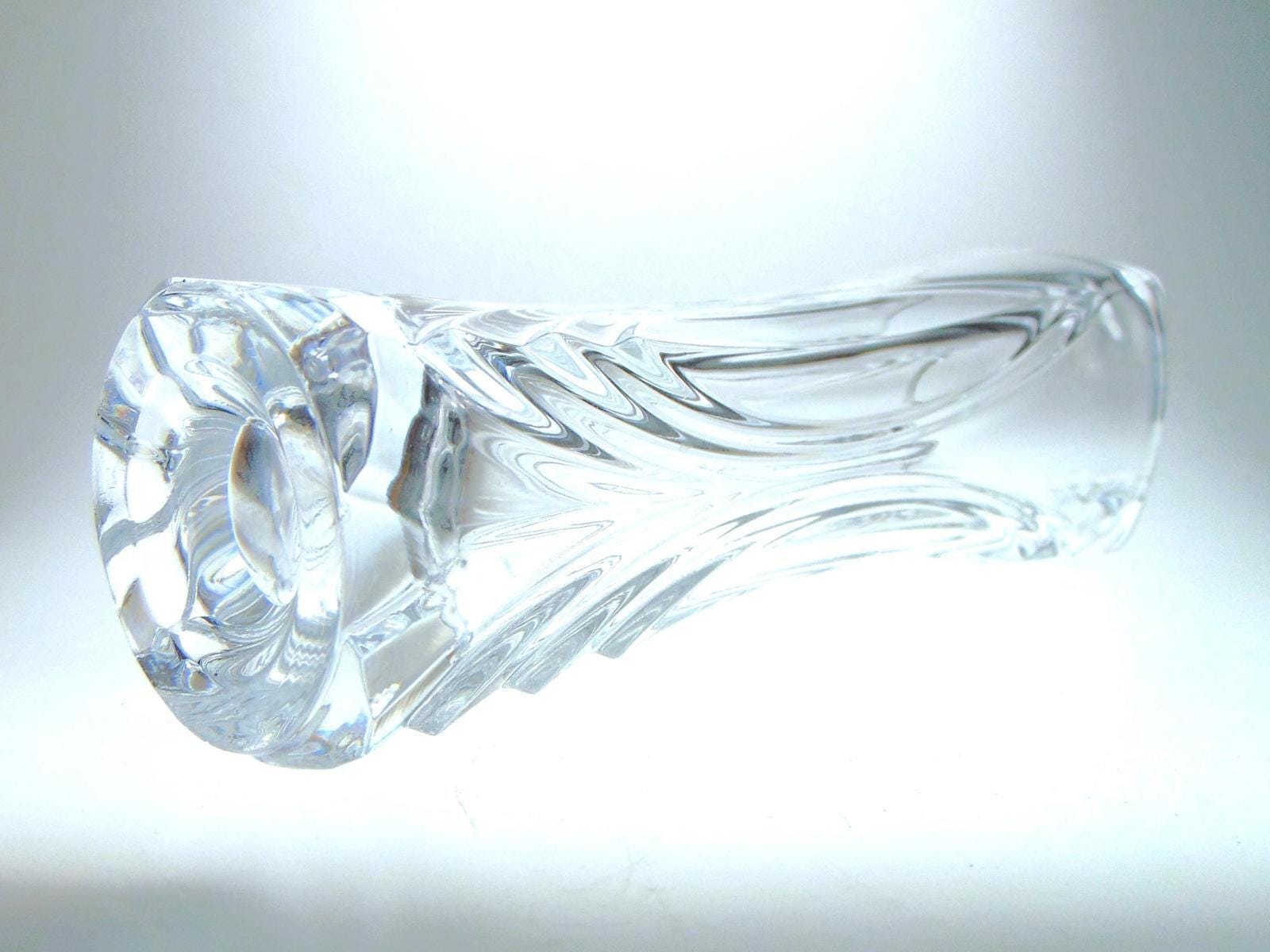 Vintage Cristal d’Arques 24% Lead Crystal Bud Vase, 17cm Single Stem