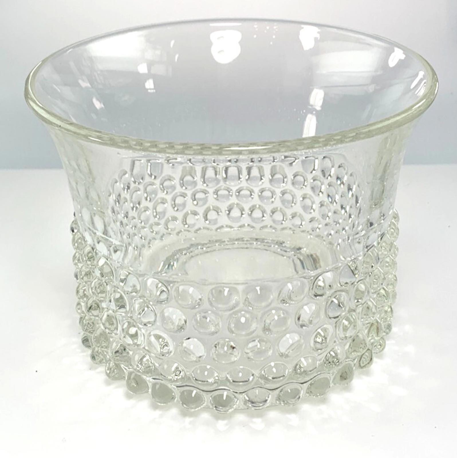 Vintage Nuutajärvi Hobnail Glass Vase by Saara Hopea-Untracht