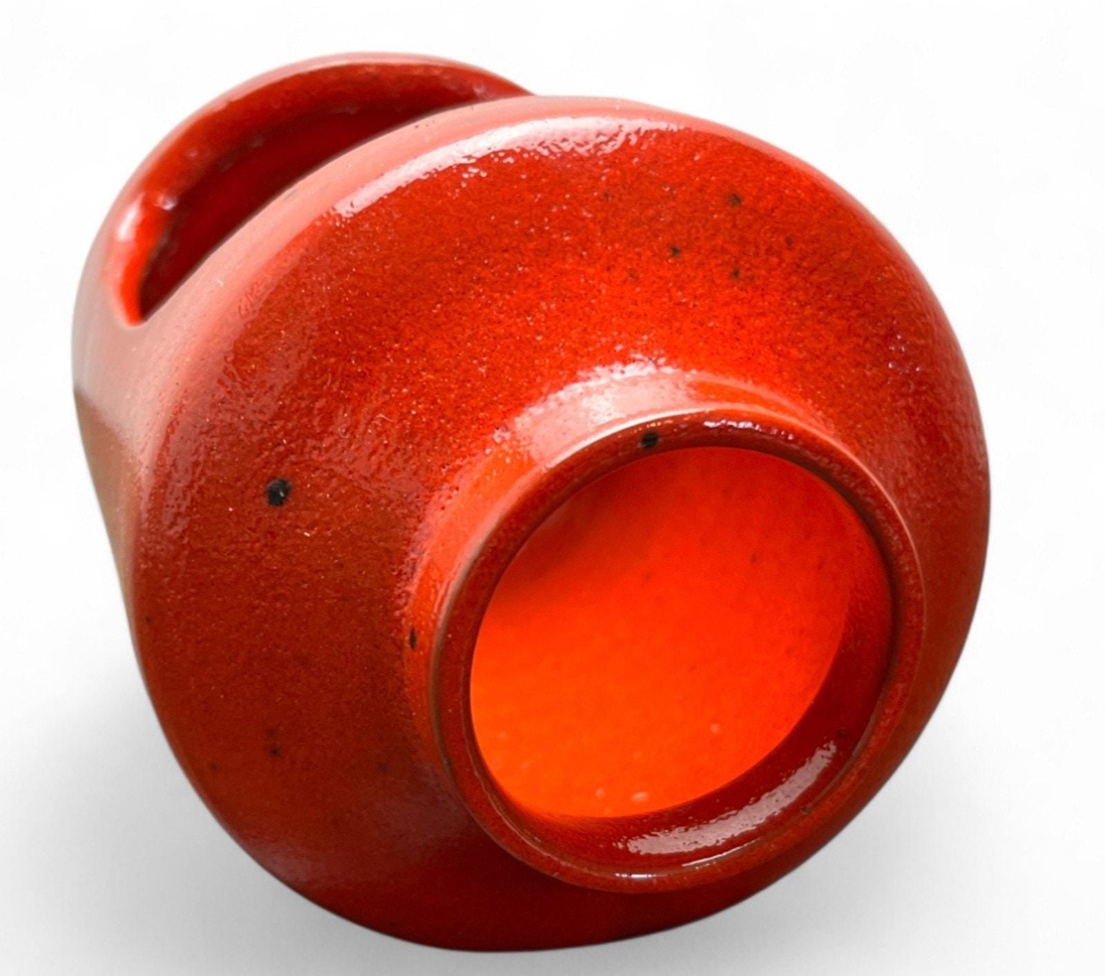 Mid Century Abbednaes Pottery Lantern Tea Light Candle Holder