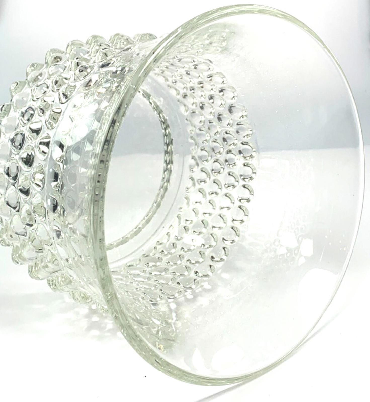 Vintage Nuutajärvi Hobnail Glass Vase by Saara Hopea-Untracht