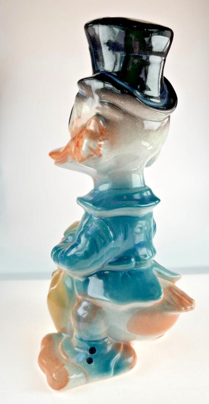 Rare vintage Scrooge McDuck money box Disneyana ceramic Bristow Potteries - Highly collectable