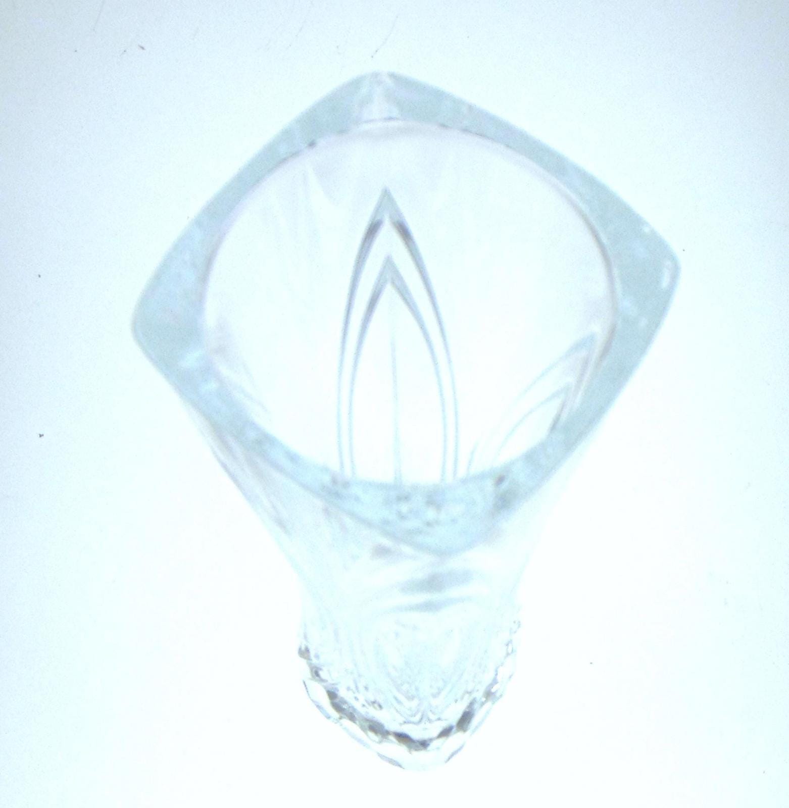 Vintage Cristal d’Arques 24% Lead Crystal Bud Vase, 17cm Single Stem