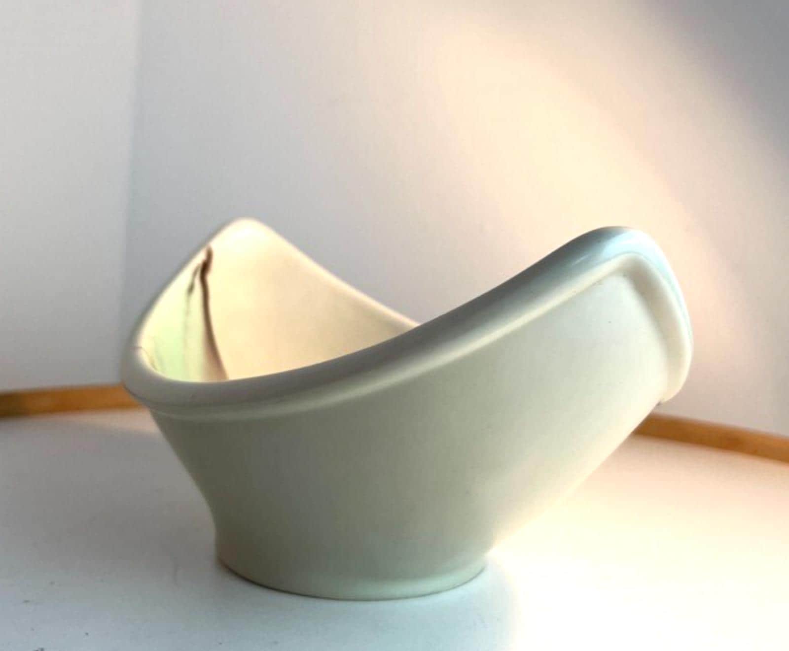 1960s Dumler Breiden Pottery Bowl Mid Century West German Pottery Beige Ref 1096