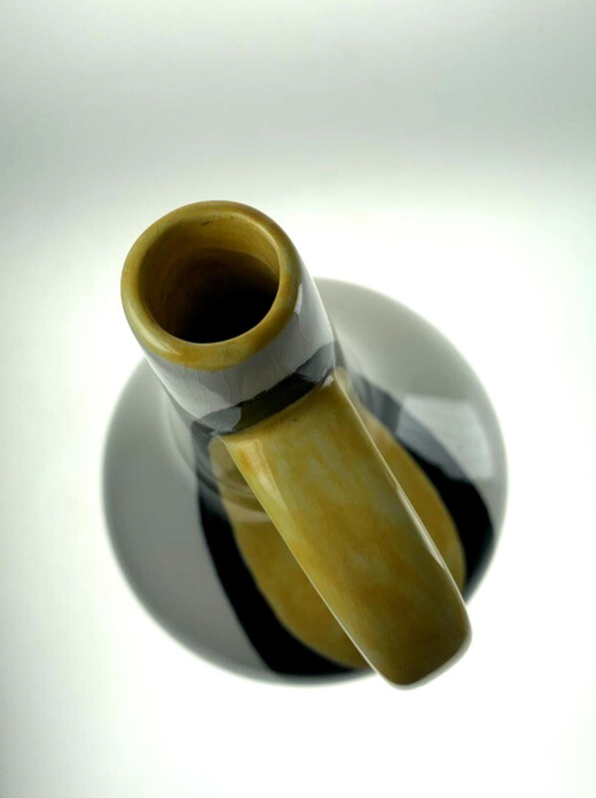Rare 1956 Signa Pottery Jug: Massimo Signed Mid-Century Pitcher
