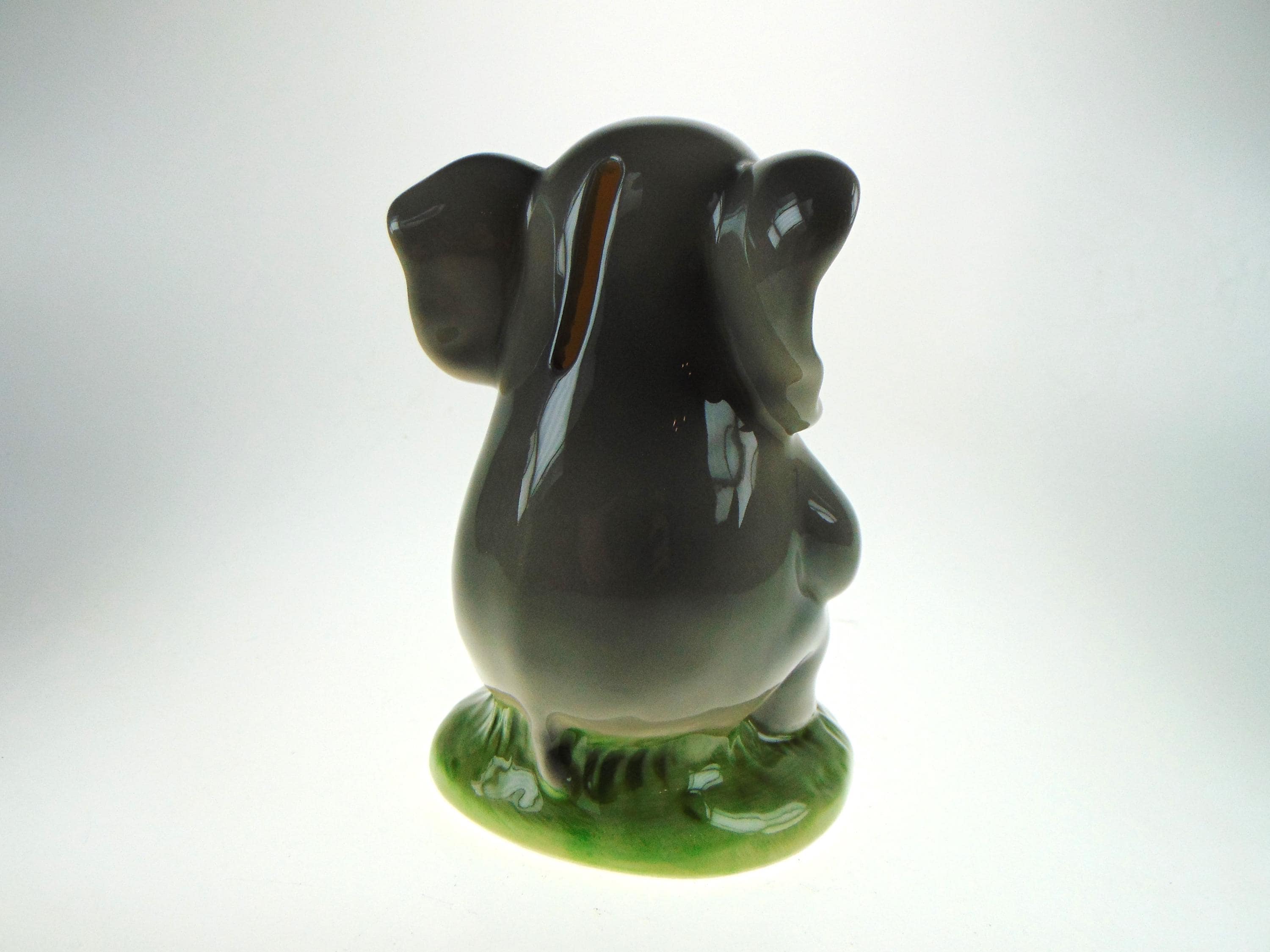 Elephant Moneybox Piggy Bank from St. Michael. 1970s Vintage Children's Moneybox