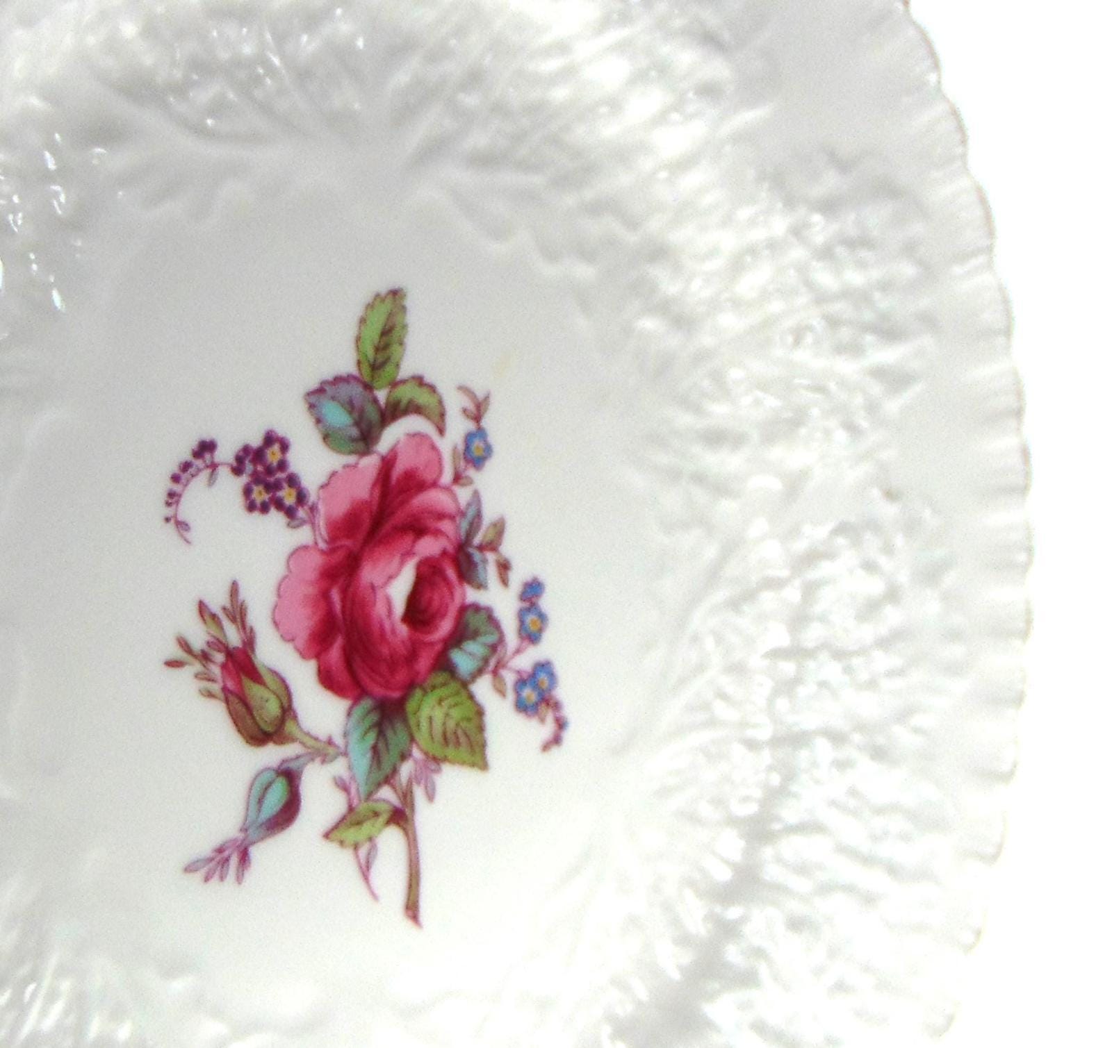 Spode Bridal Rose Plate – Fine Bone China 20cm Replacement Dinnerware