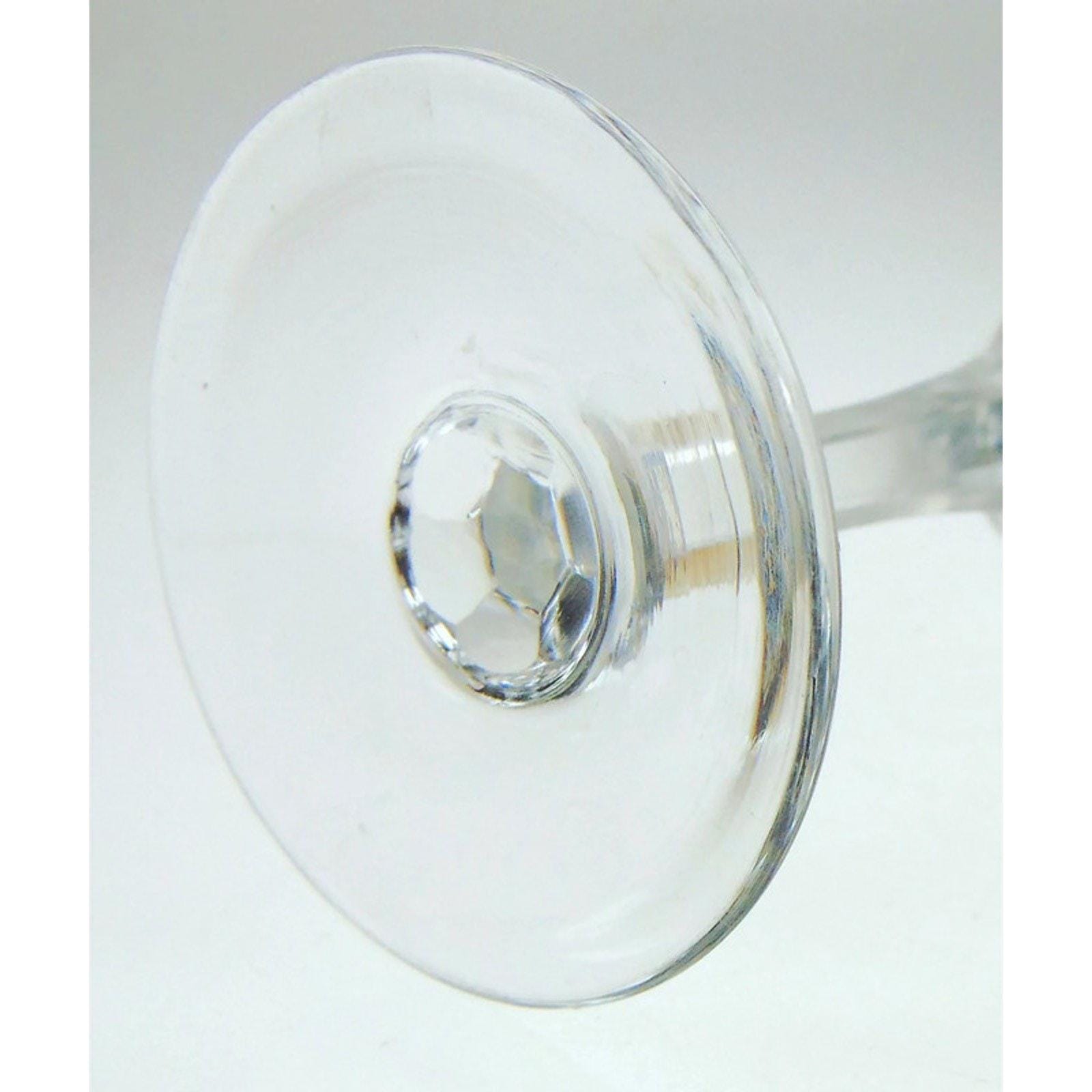 Set of 7 Kosta Boda Crystal Brandy Glasses, Vintage 10cm Snifters