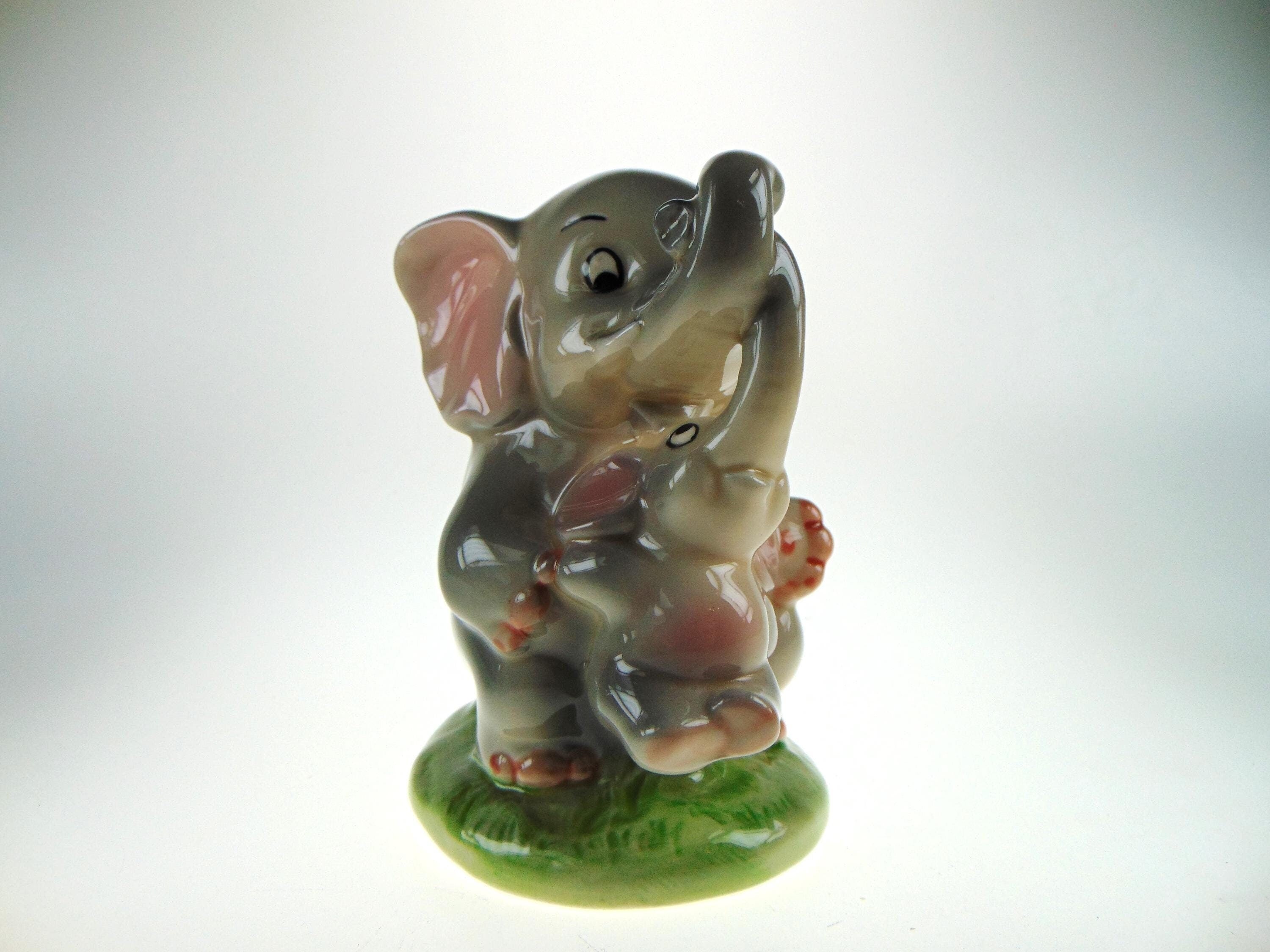 Elephant Moneybox Piggy Bank from St. Michael. 1970s Vintage Children's Moneybox