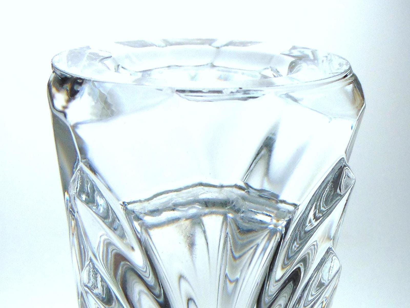Vintage Cristal d’Arques 24% Lead Crystal Bud Vase, 17cm Single Stem