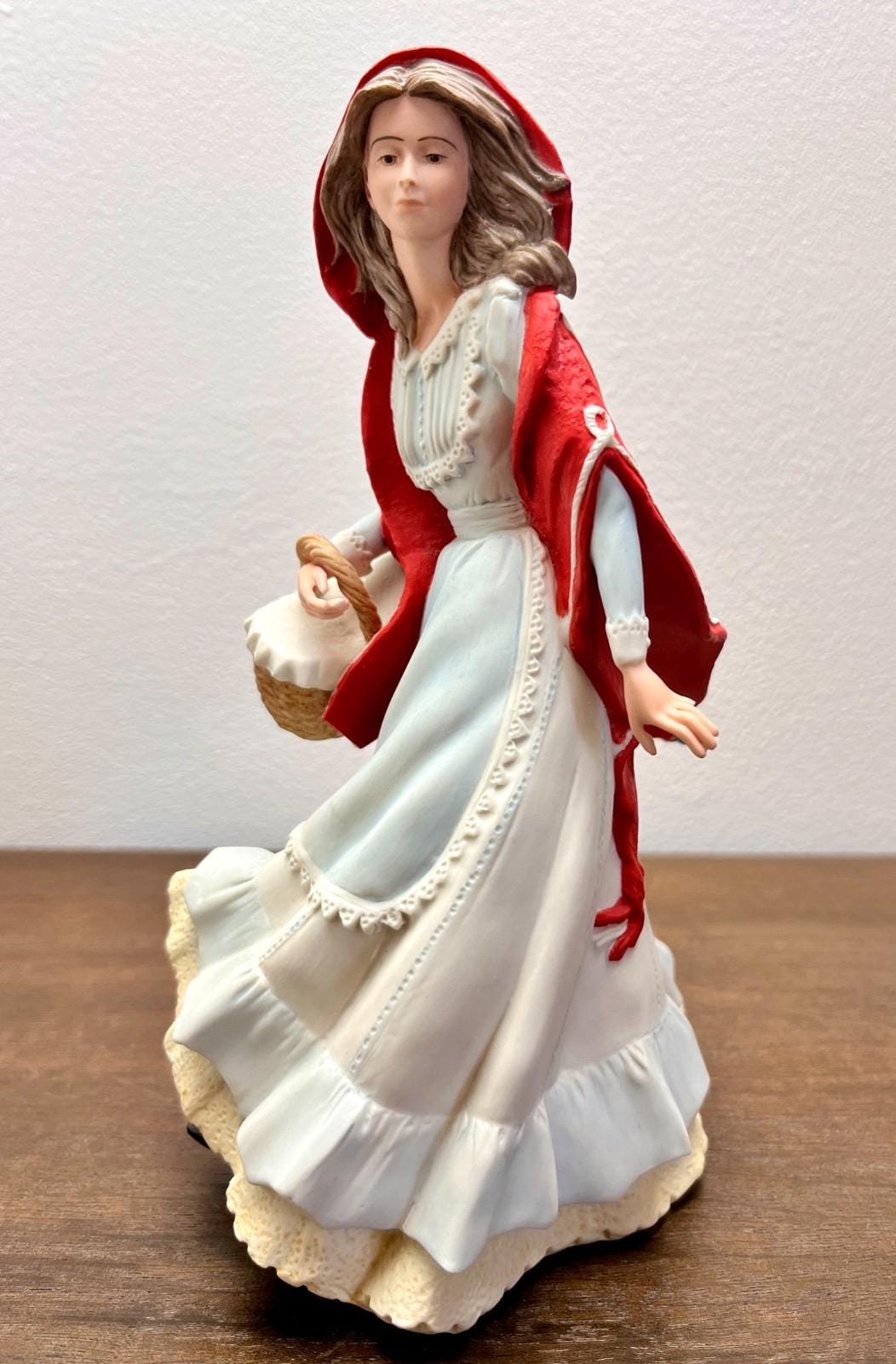 Wedgwood Red Riding Hood Porcelain Figurine – Fine Porcelain, Made in England