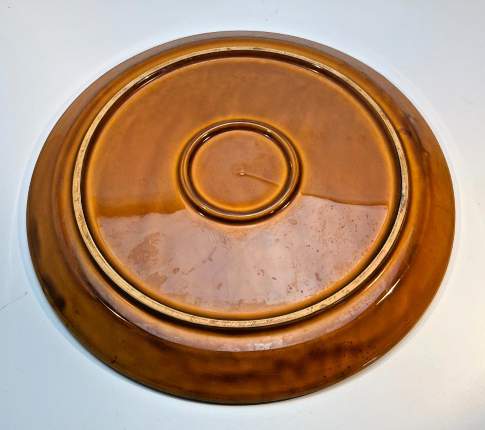 Vintage Steinbach 31cm Pizza Plate Mid Century Modern Made in Portugal