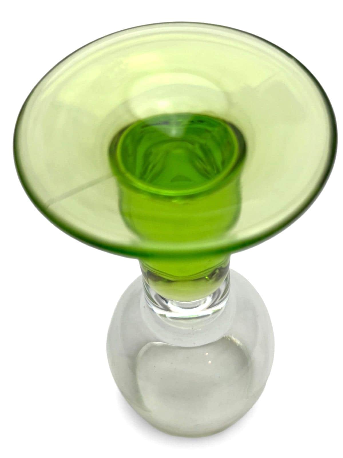 Set of 4 vintage bormioli rocco limoncino stemmed goblets mid century glasses