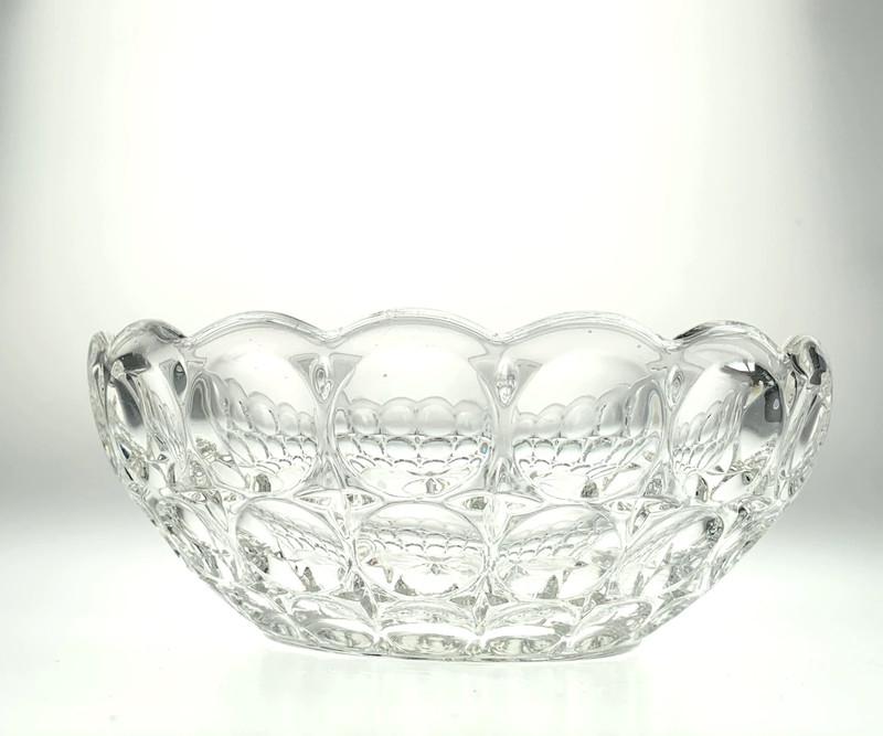 Decorative Glass Bowl in Decorative, Vintage Pattern