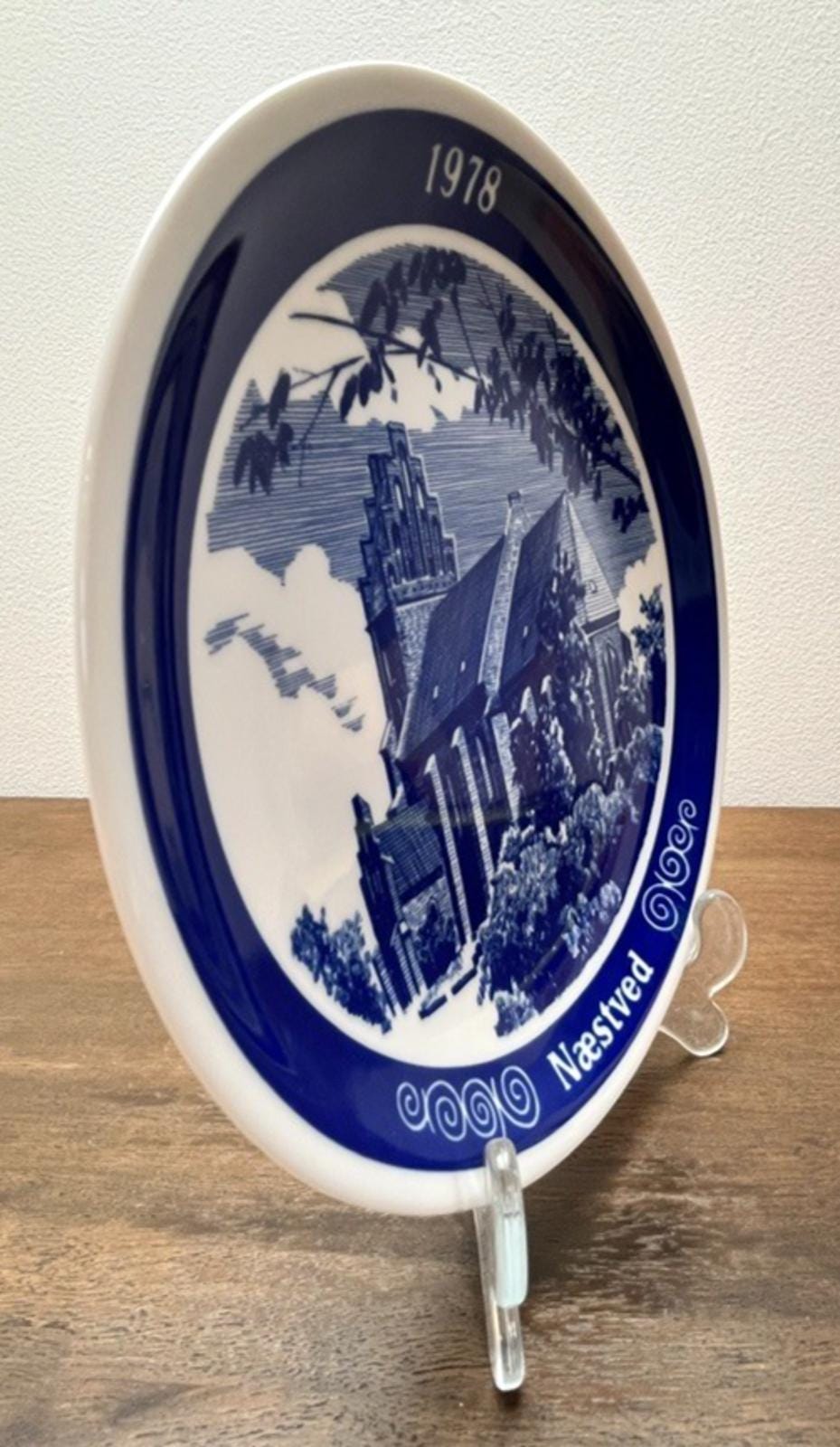 Millhouse Danmark Commemorative Plate 1978 Næstved Skt. Mortens Kirke Bent Borup