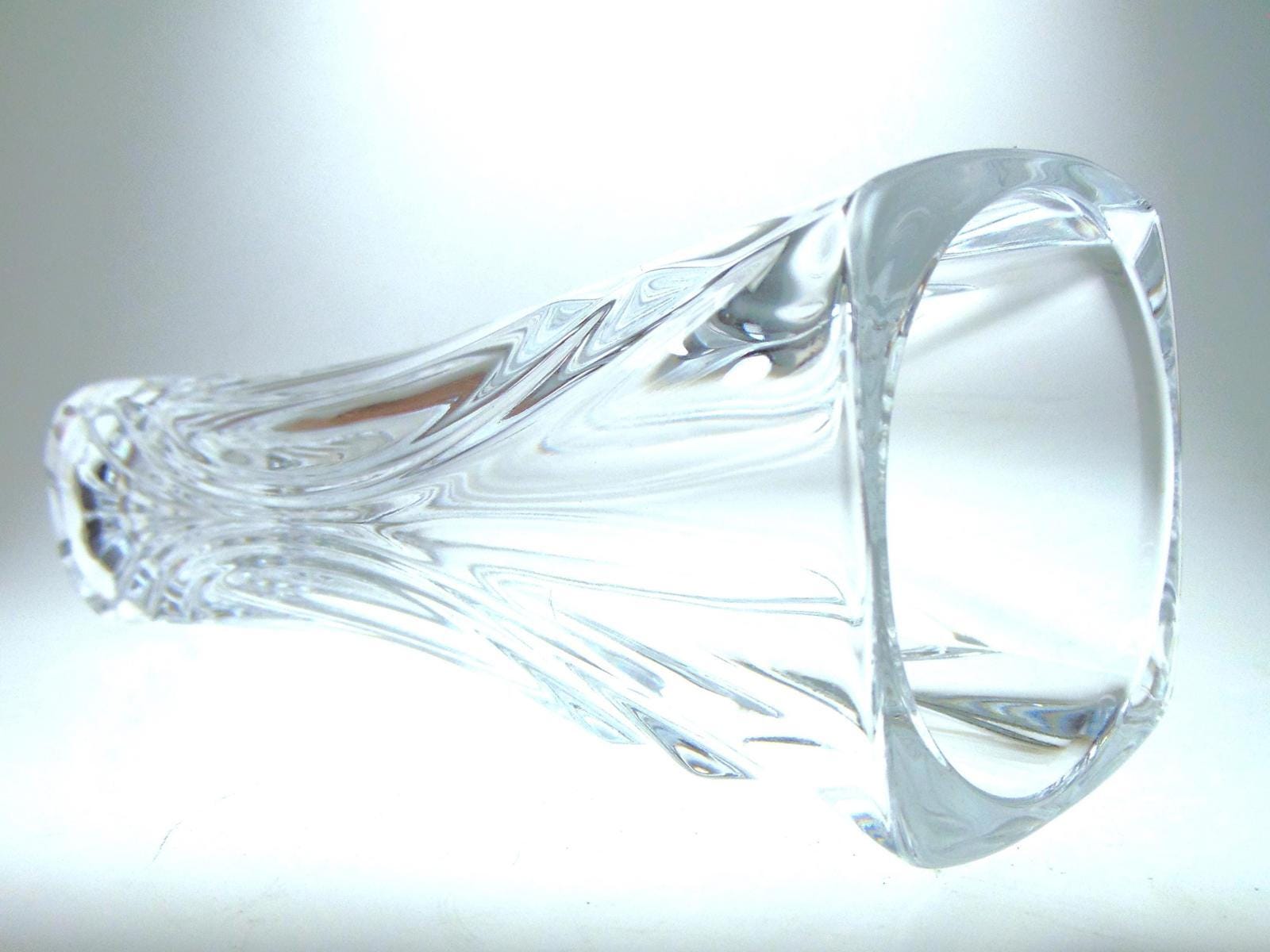 Vintage Cristal d’Arques 24% Lead Crystal Bud Vase, 17cm Single Stem