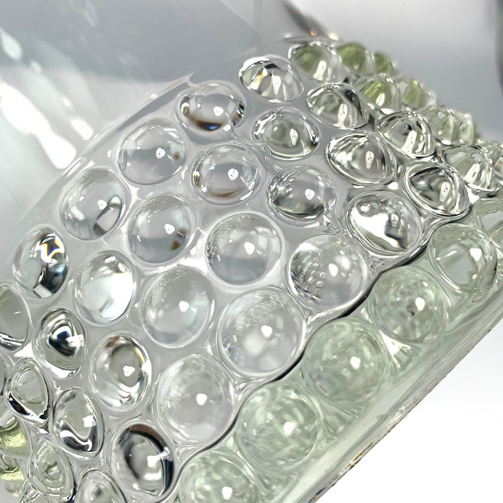 Vintage Nuutajärvi Hobnail Glass Vase by Saara Hopea-Untracht