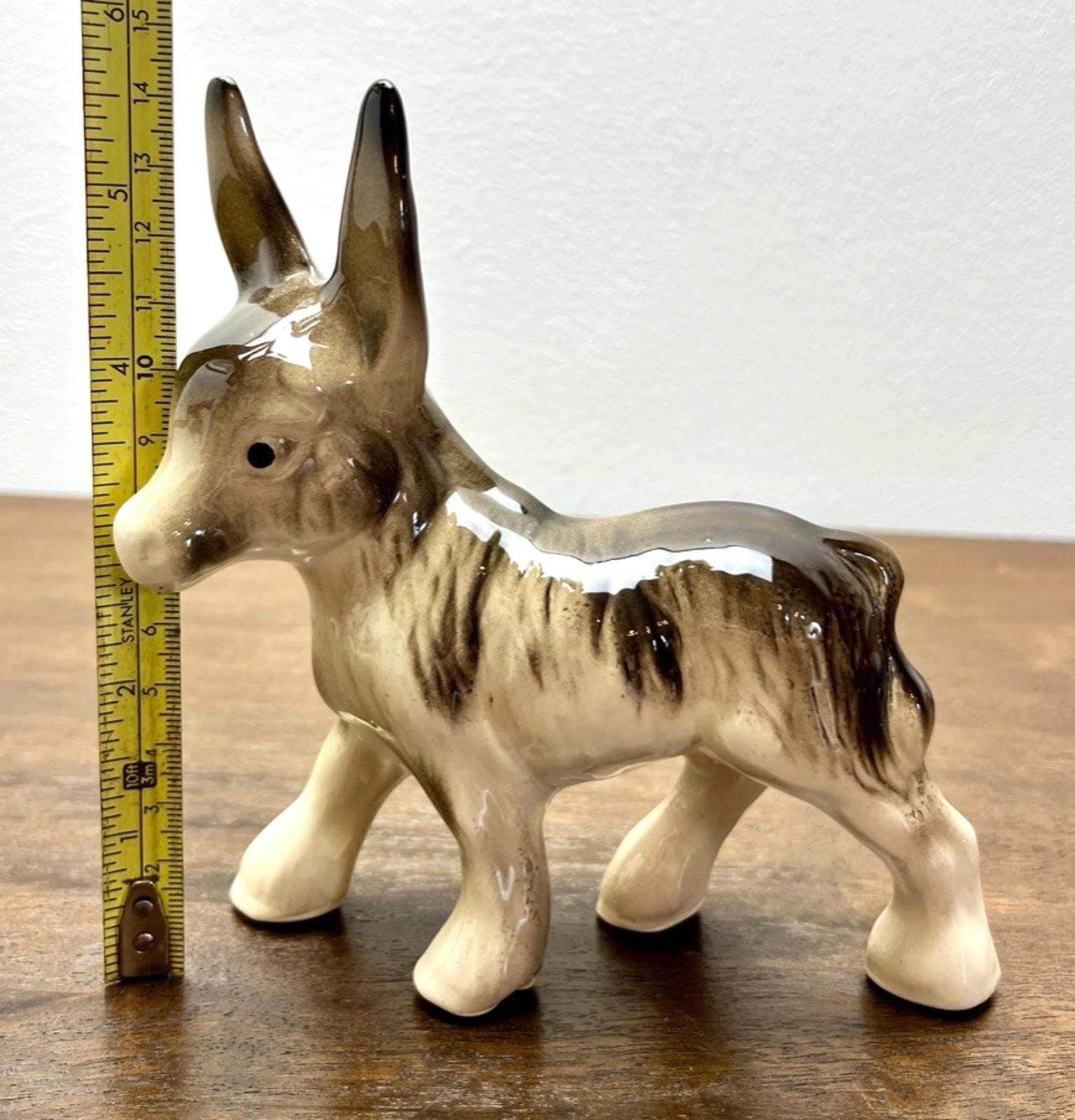 Vintage Coopercraft Donkey Figurine (1950s–60s) 14cm High, Donkey Ornament