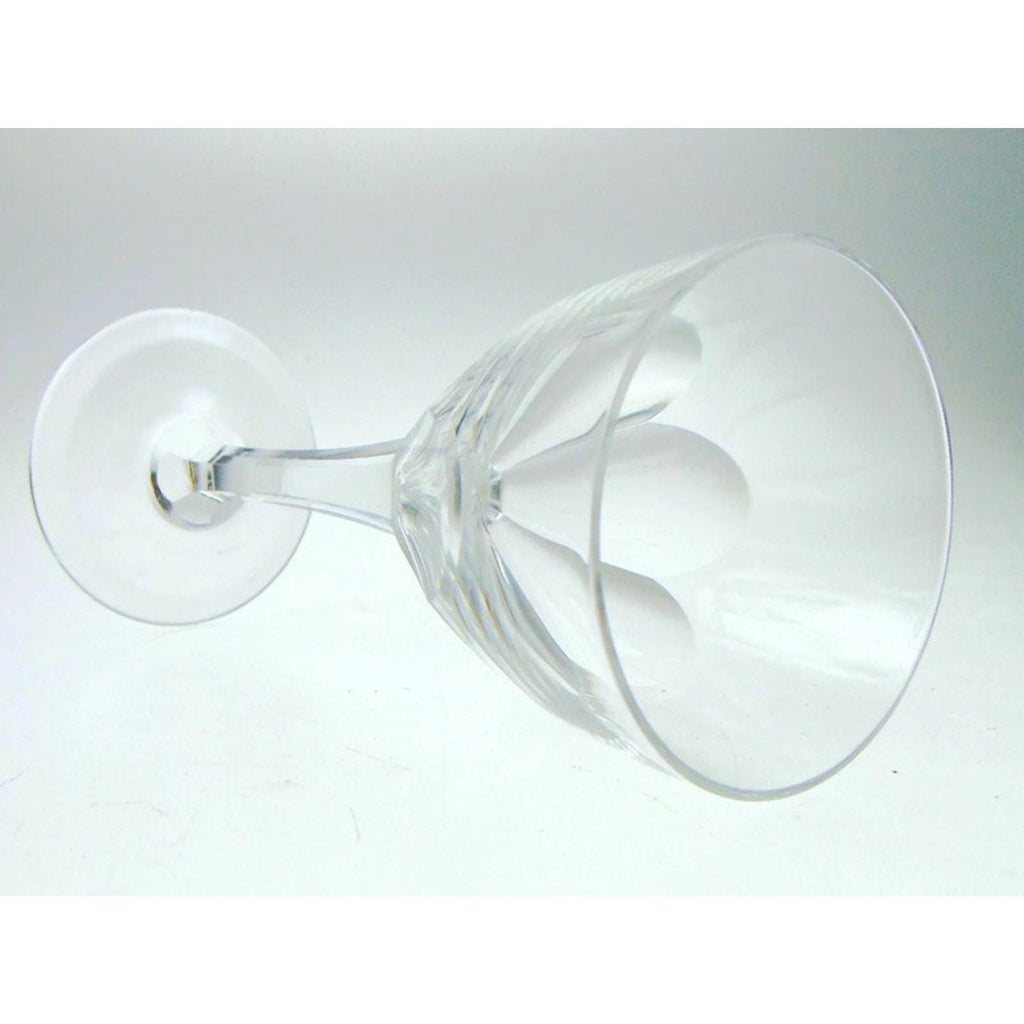 Set of 7 Kosta Boda Crystal Brandy Glasses, Vintage 10cm Snifters