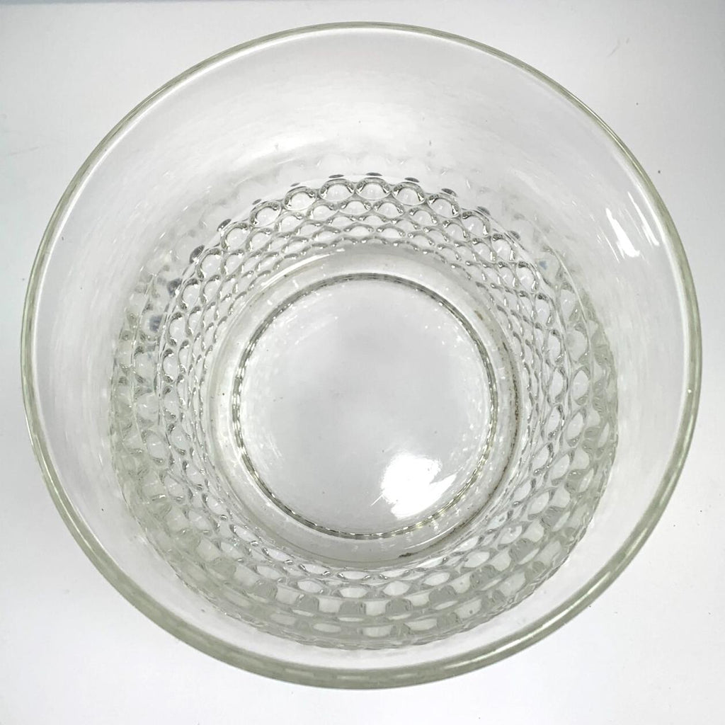 Saara hopea 1952 hobnail glass vase for nuutajärvi – scandinavian design