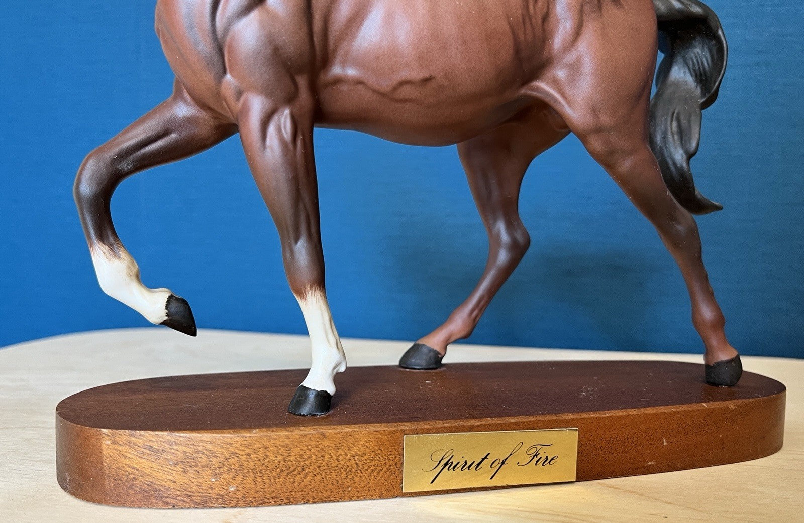 Spirit of Fire Horse Sculpture | Beswick Thoroughbred Figurine Equestrian
