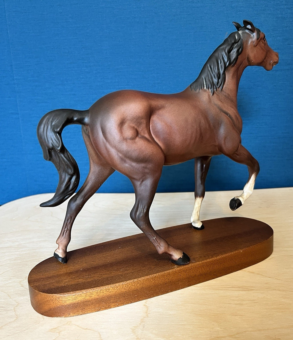 Spirit of Fire Horse Sculpture | Beswick Thoroughbred Figurine Equestrian