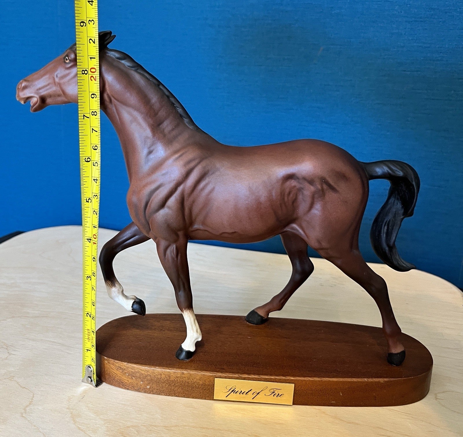 Spirit of Fire Horse Sculpture | Beswick Thoroughbred Figurine Equestrian