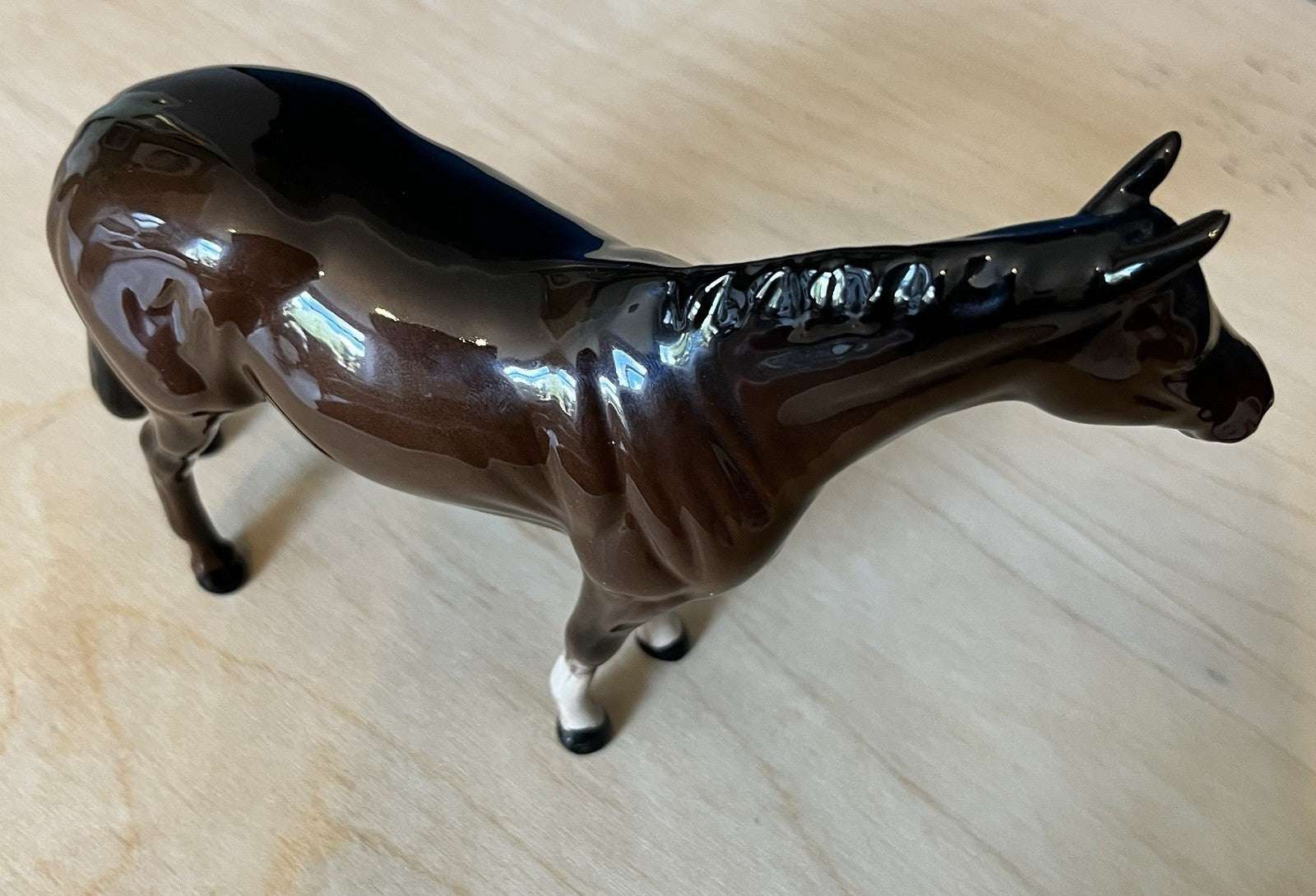 Royal Doulton Horse Figurine Bay Thoroughbred Horse Figure 16cm