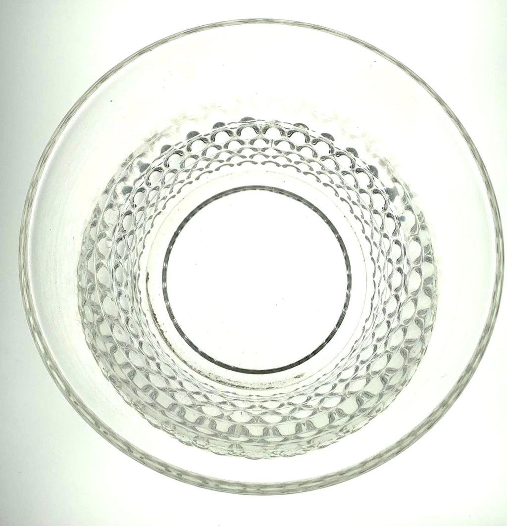 Saara hopea 1952 hobnail glass vase for nuutajärvi – scandinavian design
