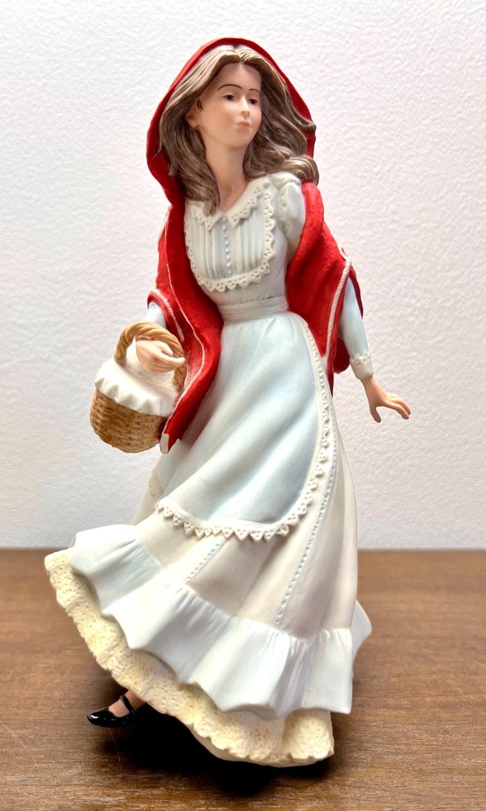 Wedgwood Red Riding Hood Porcelain Figurine – Fine Porcelain, Made in England
