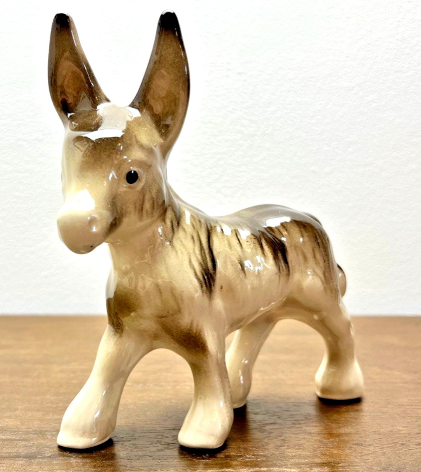 Vintage Coopercraft Donkey Figurine (1950s–60s) 14cm High, Donkey Ornament