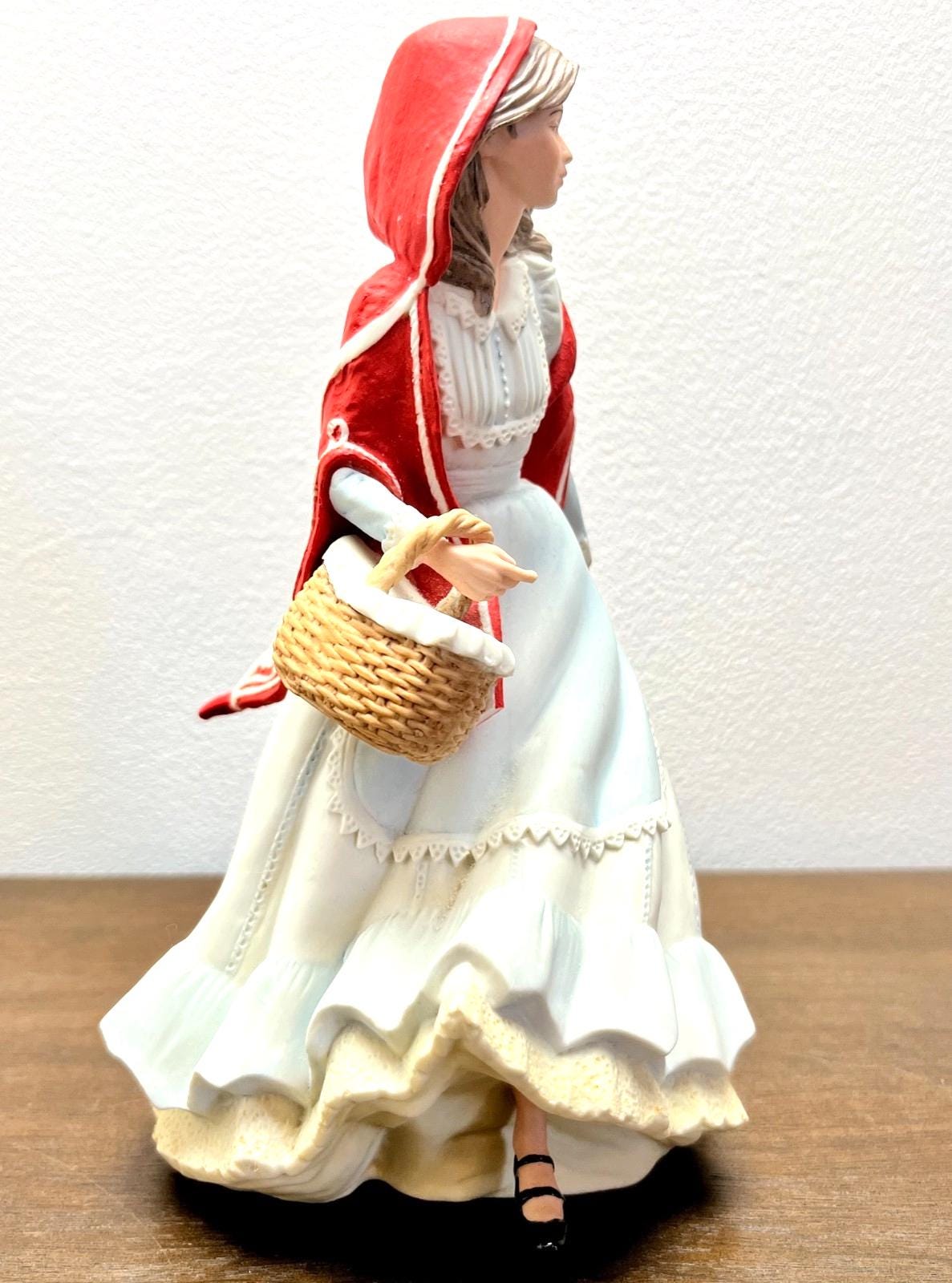 Wedgwood Red Riding Hood Porcelain Figurine – Fine Porcelain, Made in England