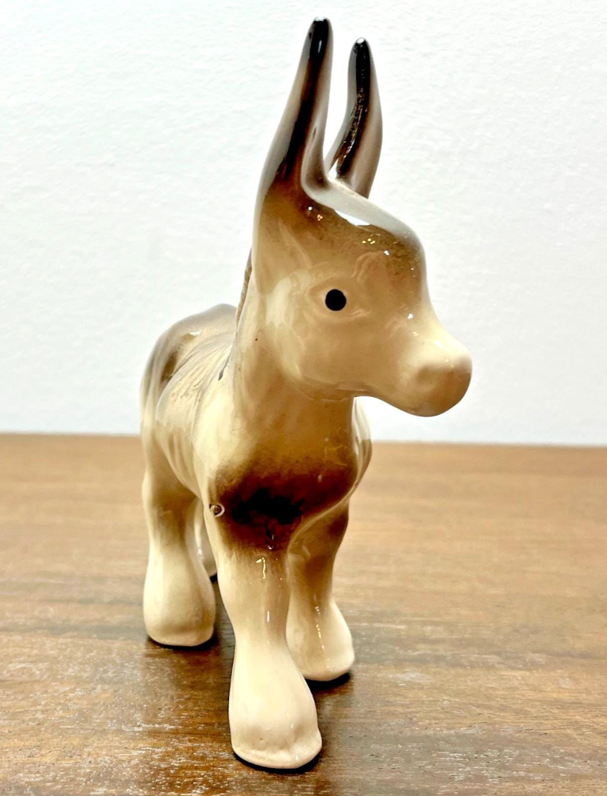 Vintage Coopercraft Donkey Figurine (1950s–60s) 14cm High, Donkey Ornament