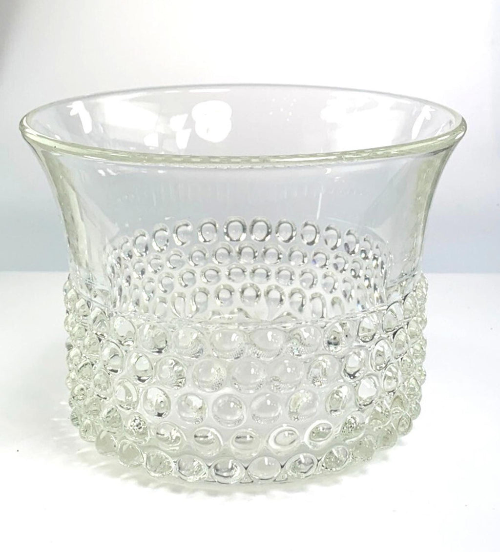 Vintage Nuutajärvi Hobnail Glass Vase by Saara Hopea-Untracht