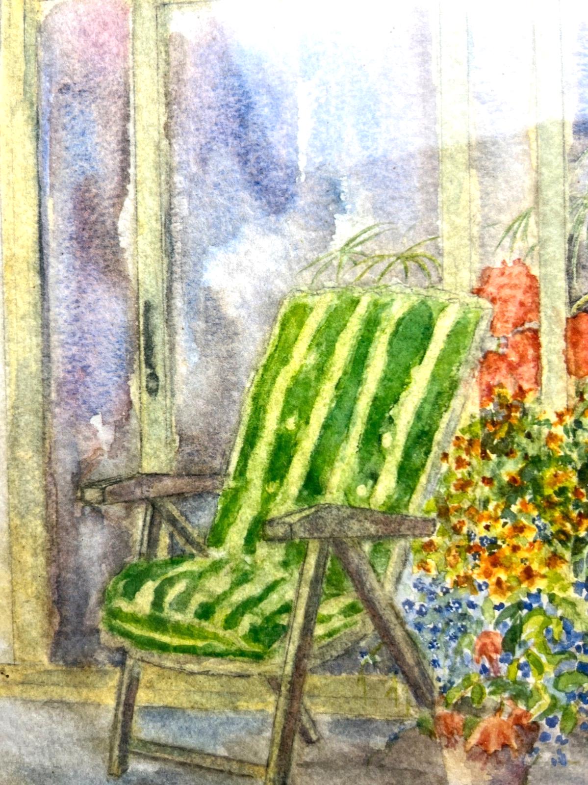 Margaret Harrison Summer Days Art Print 56 of 250 Signed Framed Garden Flowers