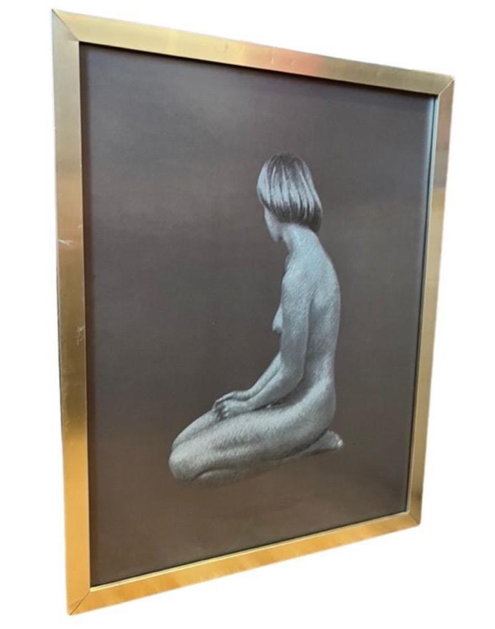 Vintage Alan Cowie “Sheena Study One” 1977 Special Edition Framed Nude Female