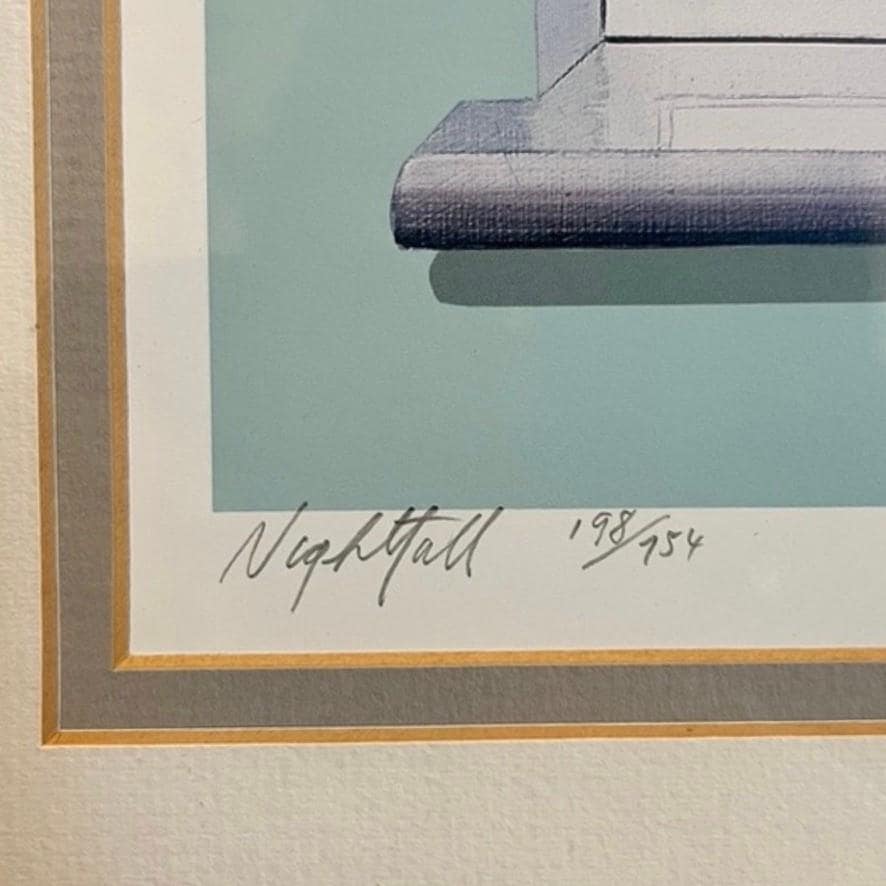 Neil Simone Nightfall Signed Limited Edition Print 198/754 Framed 50x56cm