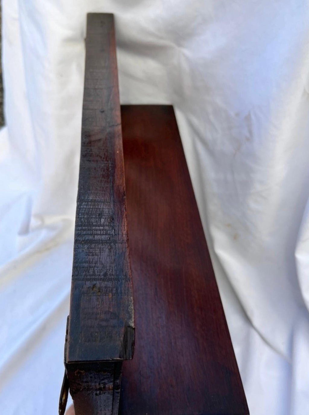 Antique Mahogany Wall Mirror With Shelf Decorative Hall Mirror Carved Wood Frame