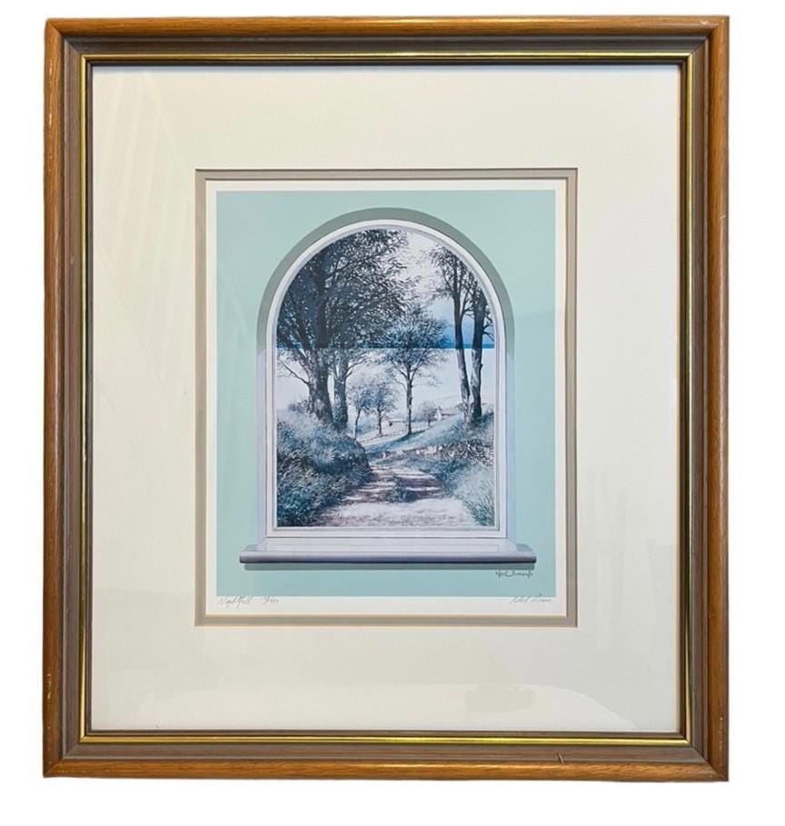 Neil Simone Nightfall Signed Limited Edition Print 198/754 Framed 50x56cm